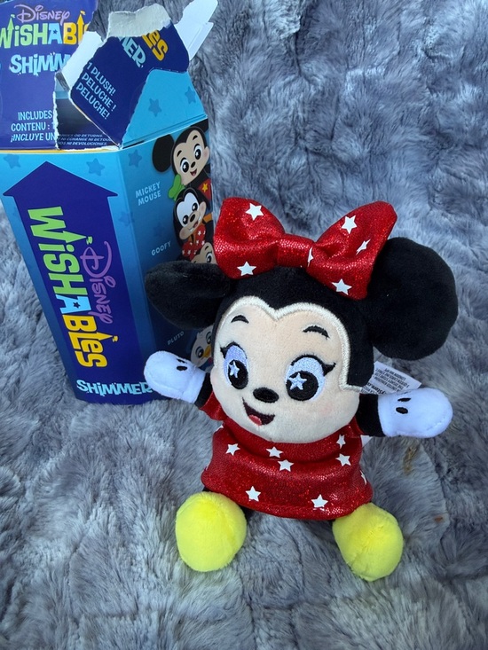 Disney Other - Disney Wishables Shimmer Minnie Mouse Plush